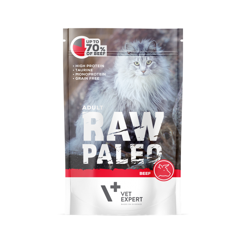 RAW PALEO CAT, adult, vanat, 100 g